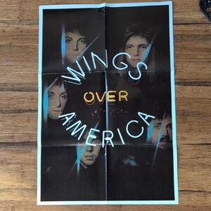 Vintage Wings Over America Record Poster